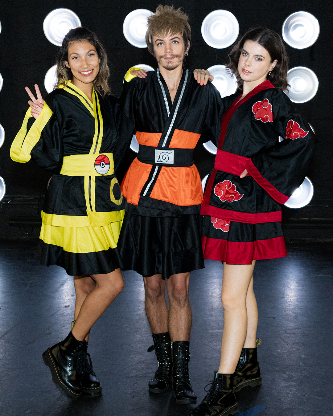 Yukata Dress Cosplay Ninja Village Leaf