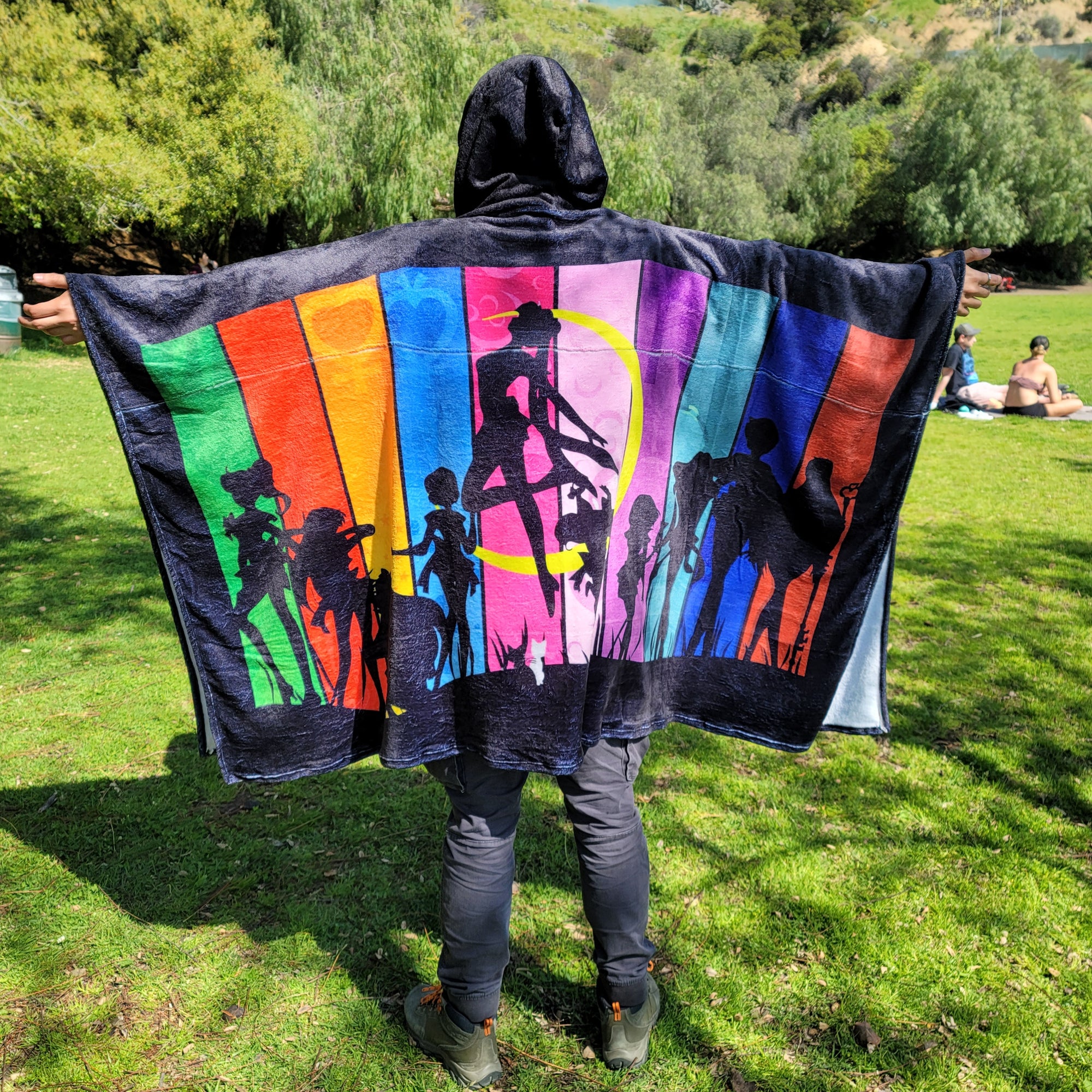 Poncho Moon Guardians Silhouette