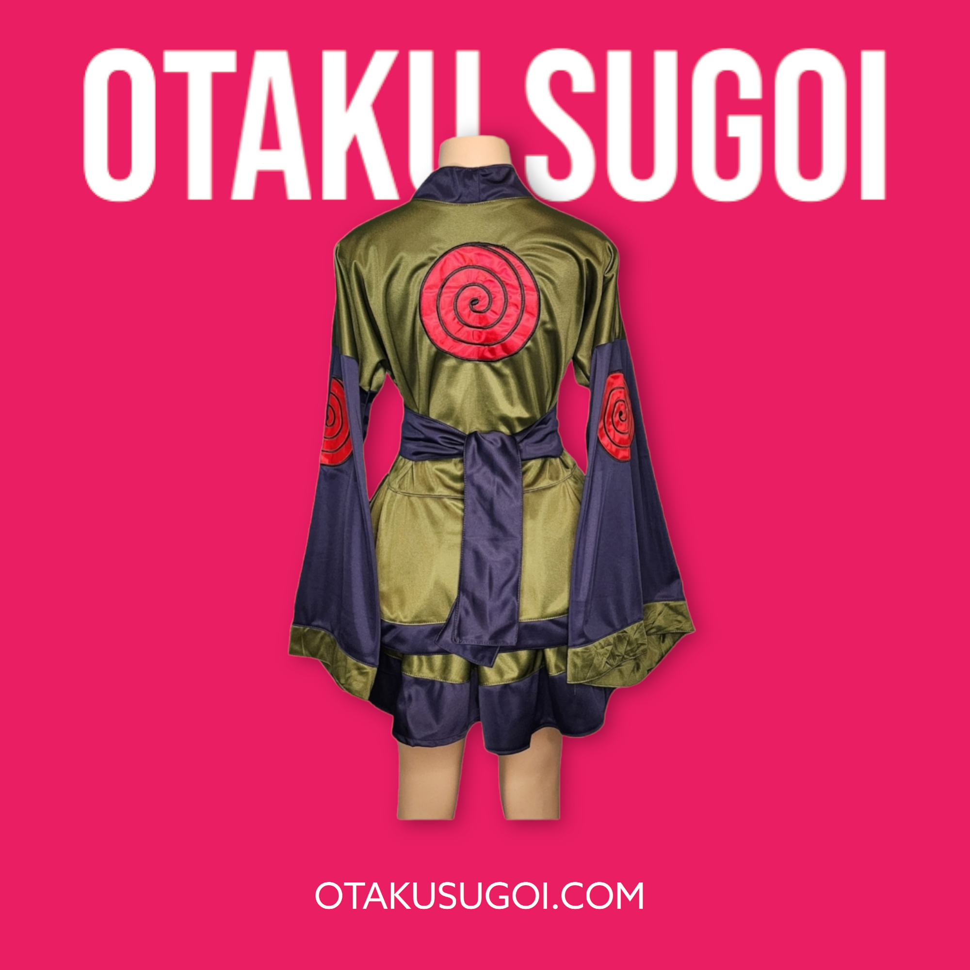 Yukata Dress Cosplay Silver Haired Ninja