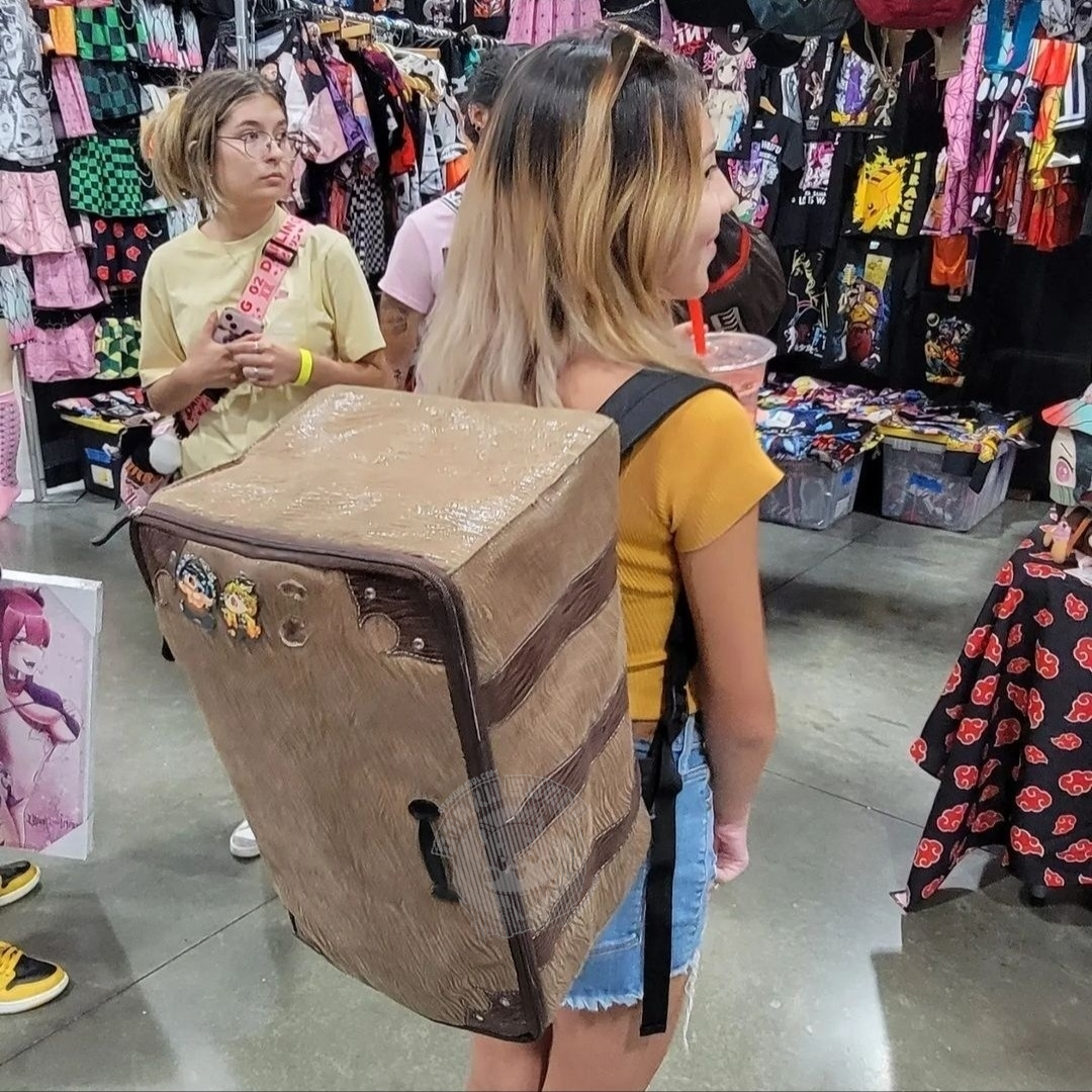 Backpack Pink Demon Box