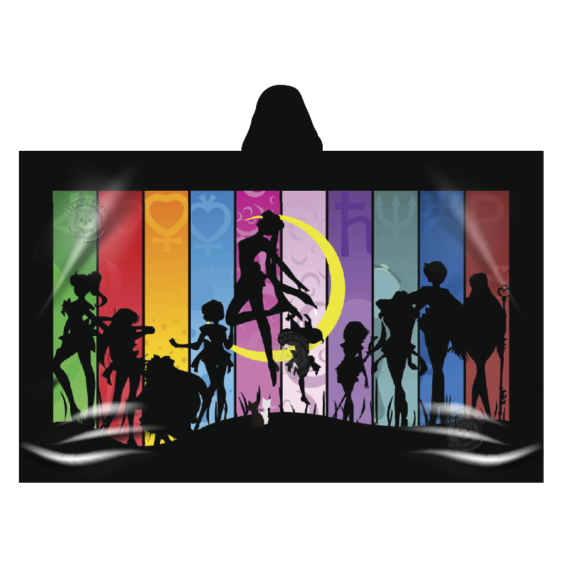 Poncho Moon Guardians Silhouette